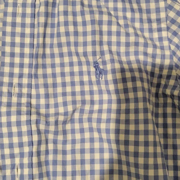 Ralph Lauren Gingham Slim Fit Button Down - Picture 5 of 8